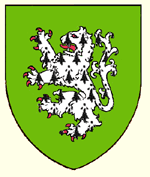 Vert a lion rampant ermine