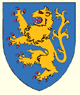 Azure a lion rampant or 